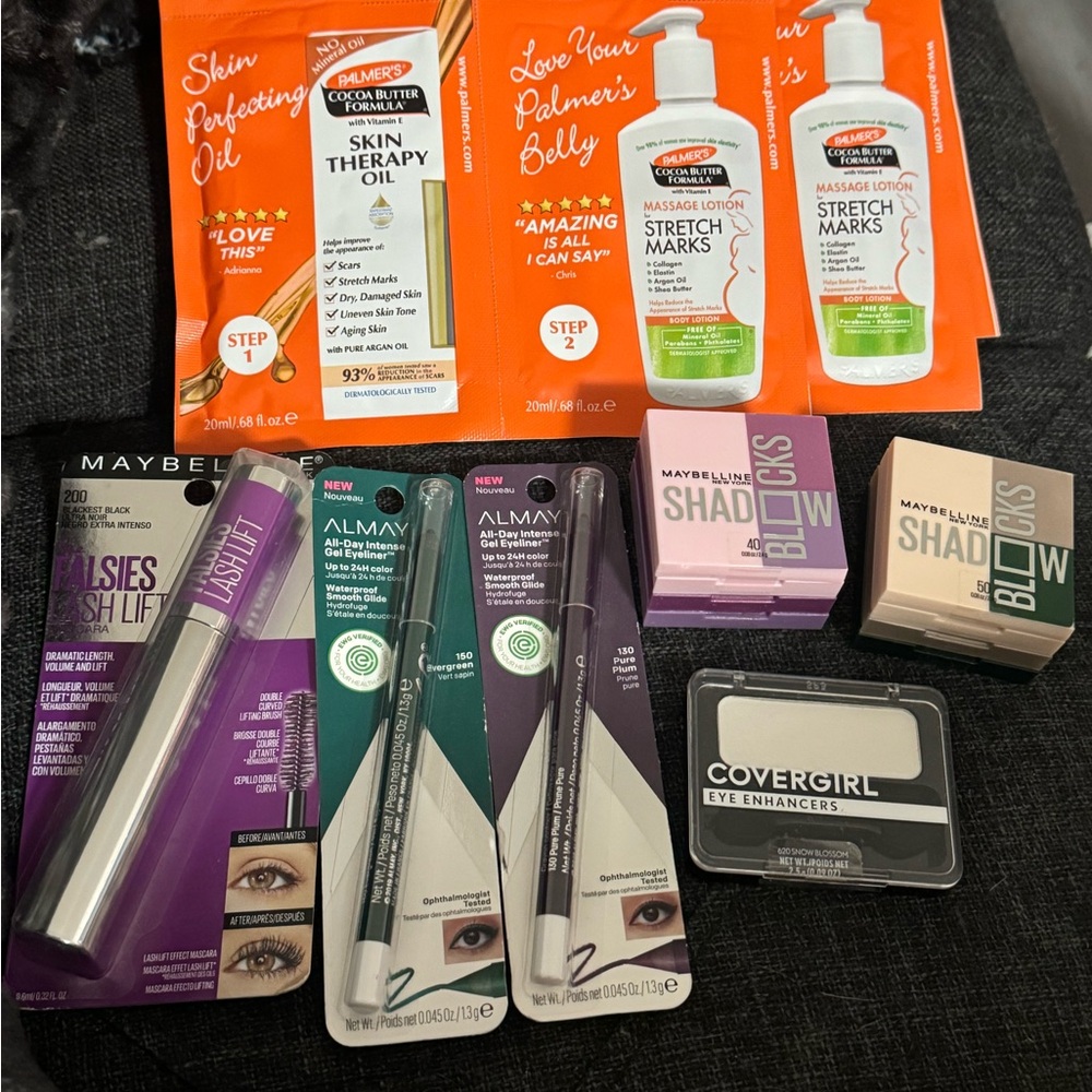 Beauty and Skincare Set with Makeup and Lotions
